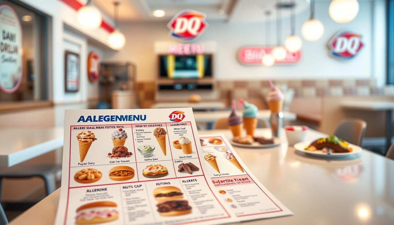 dairy queen allergen menu