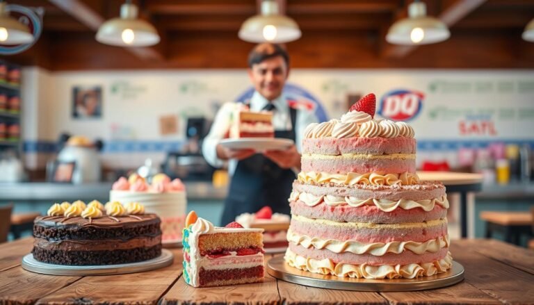 dairy queen cake menu