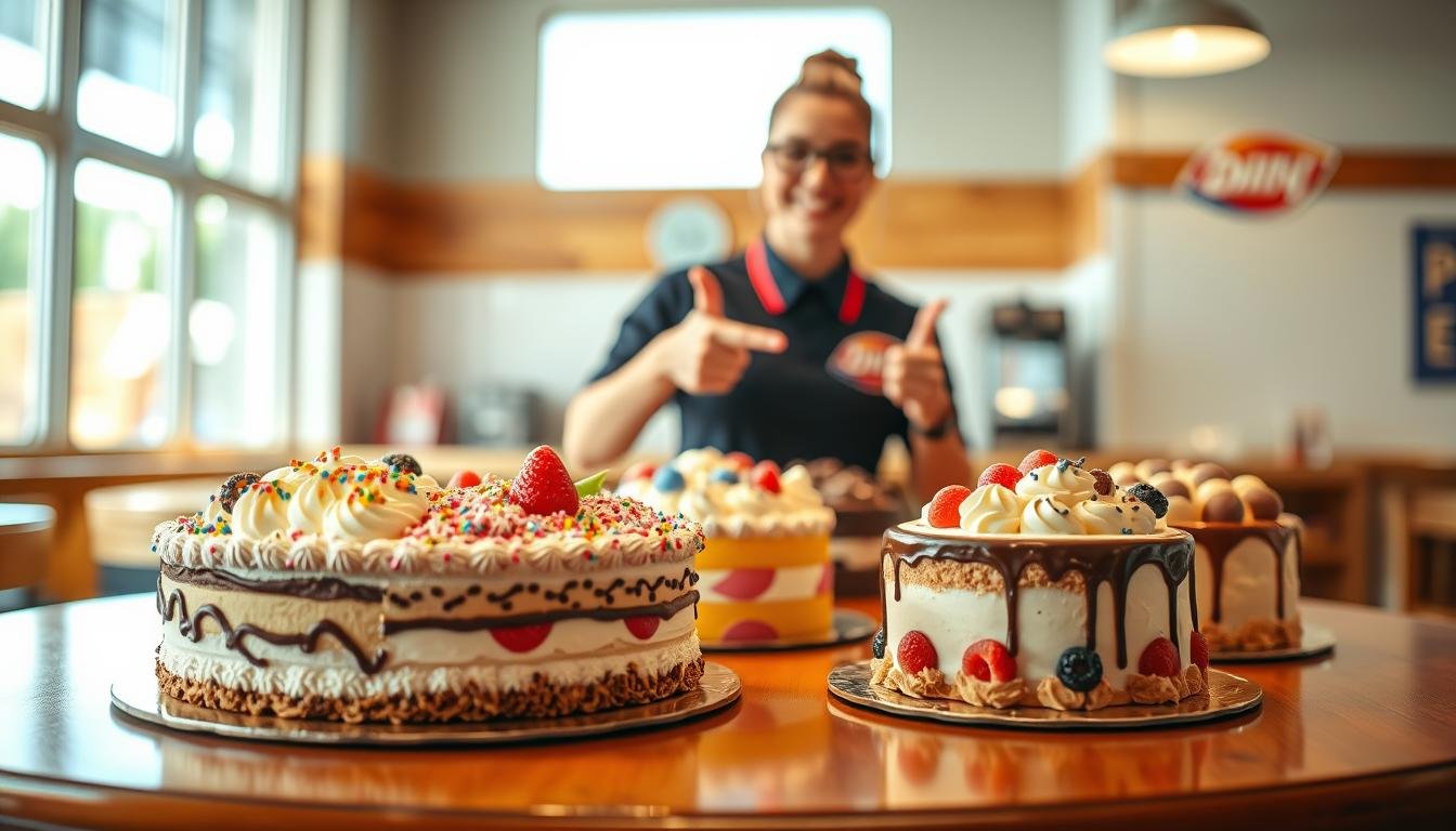 dairy queen ice cream cake menu