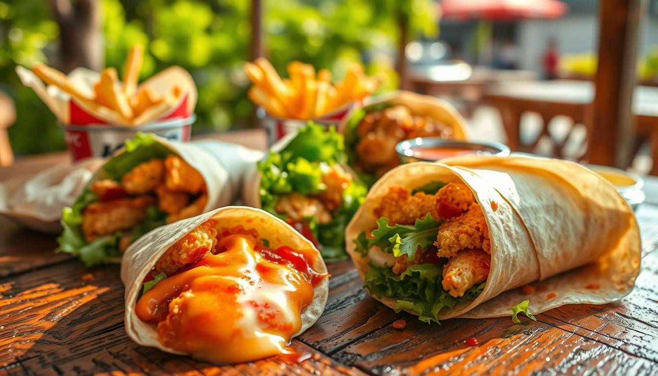 kfc wraps