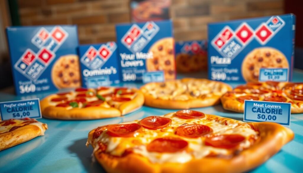 domino's calorie content