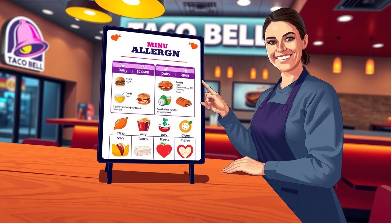 taco bell allergen menu