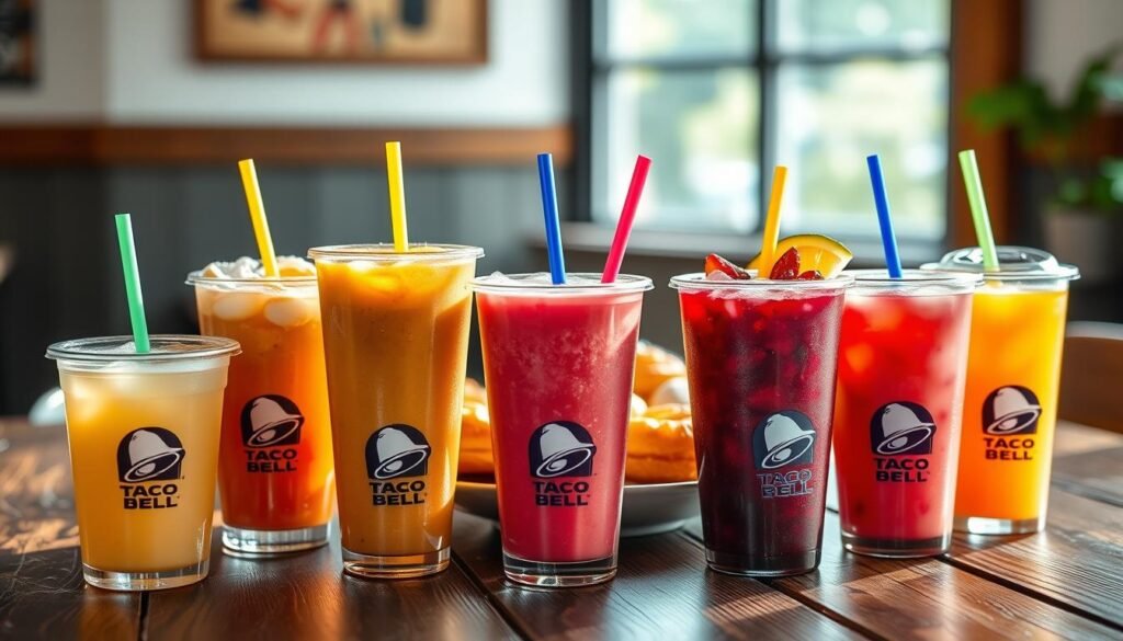 taco bell breakfast beverages
