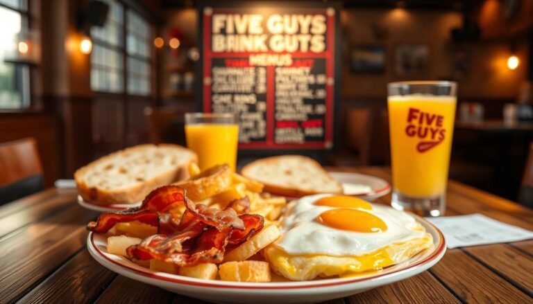 five guys breakfast menu
