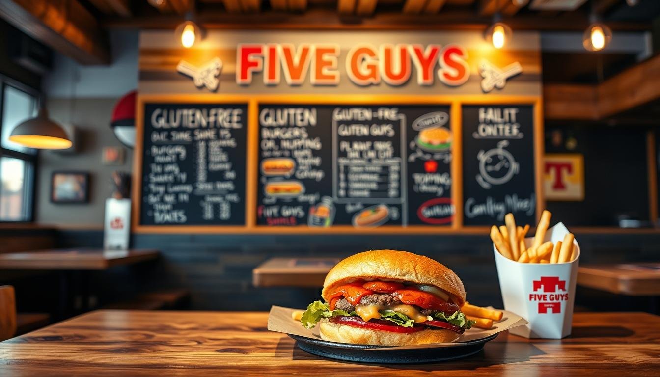 five guys gluten free menu