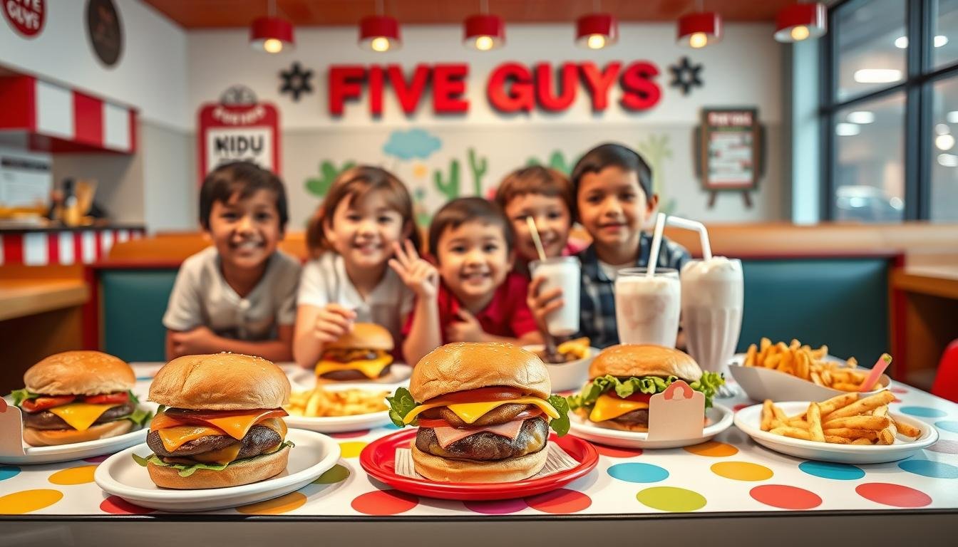 five guys kids menu