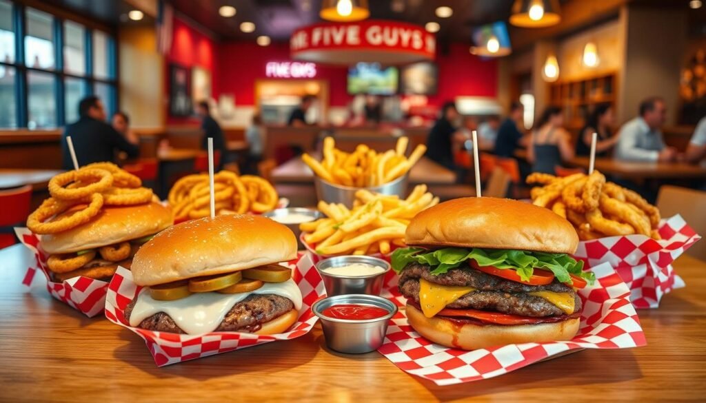 unique five guys selections